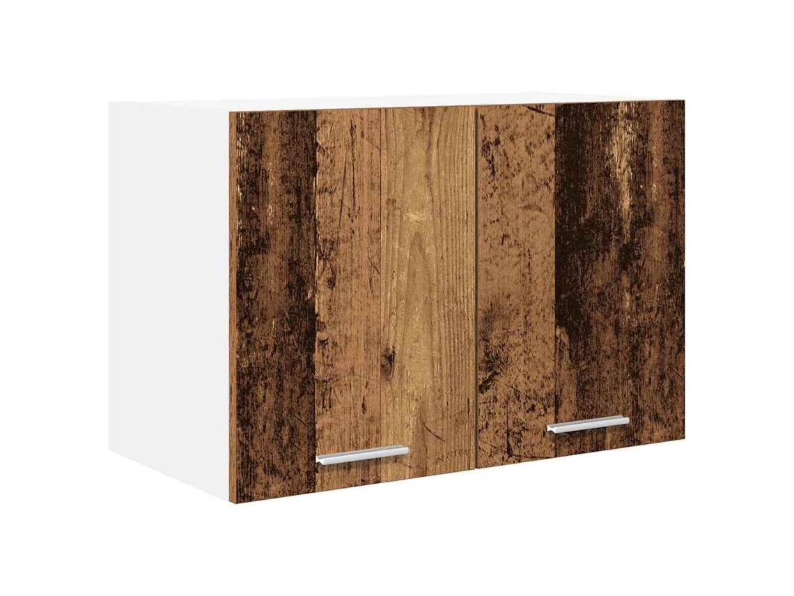 Armario colgante antiguo de madera y blanco de Maison Exclusive (60 x 31 x 40 cm)