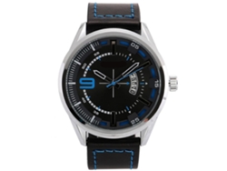 Reloj De Pulsera Moderno De Cuarzo Con Esfera Redonda Para Hombre (13)