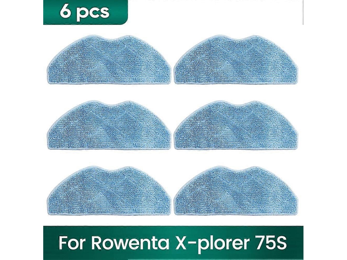 Mop Cloth Pads For X-plorer Serie 75s Rr8577wh, 75 S+ Rr8587wh Robot Vacuum Cleaner Accessories