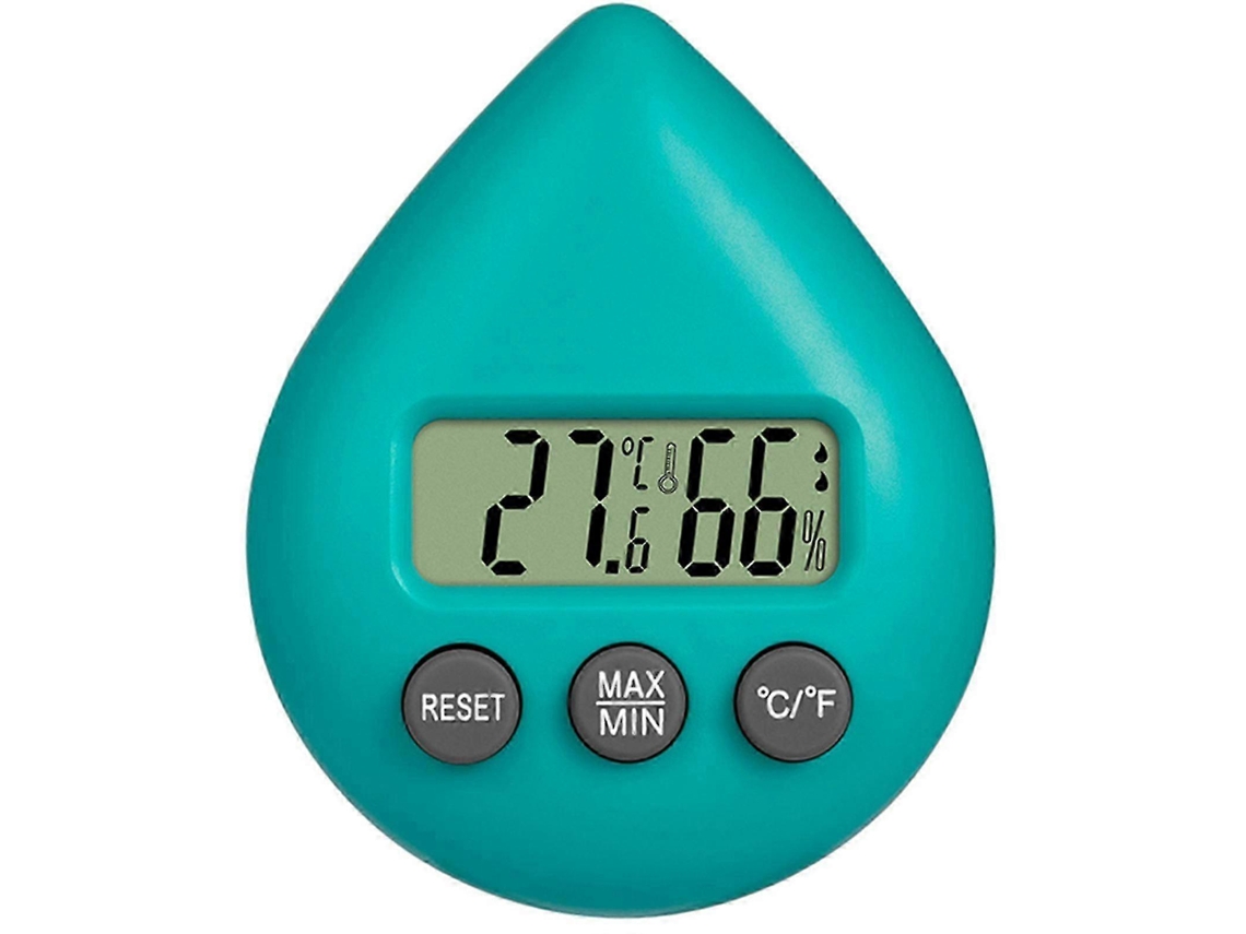 Bonito termómetro e higrómetro electrónico para controlar la temperatura en espacios interiores pequeños. Nostalgia88