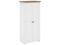 Armario Blanco 80x50x171,5 cm Pino Panamá Macizo MAISON EXCLUSIVE
