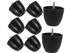 Patas 8 Piezas Muebles Plástico Ajustables Sofás Sillas