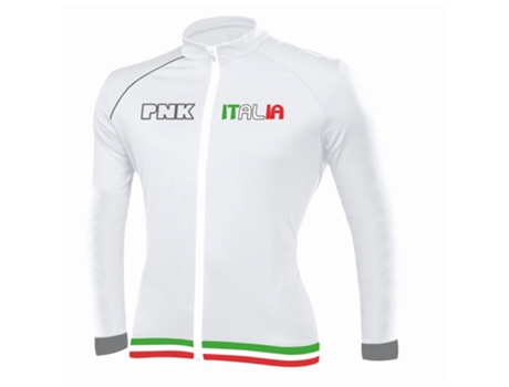 Jerseys PNK Jersey Manga Comprida Italia Branco L Homem