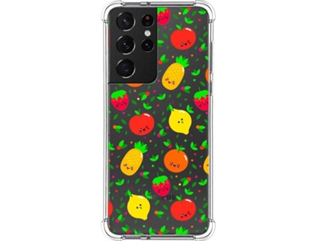 Carcasa Samsung Galaxy S21 Ultra 5G TUMUNDOSMARTPHONE Frutas 01 Multicolor