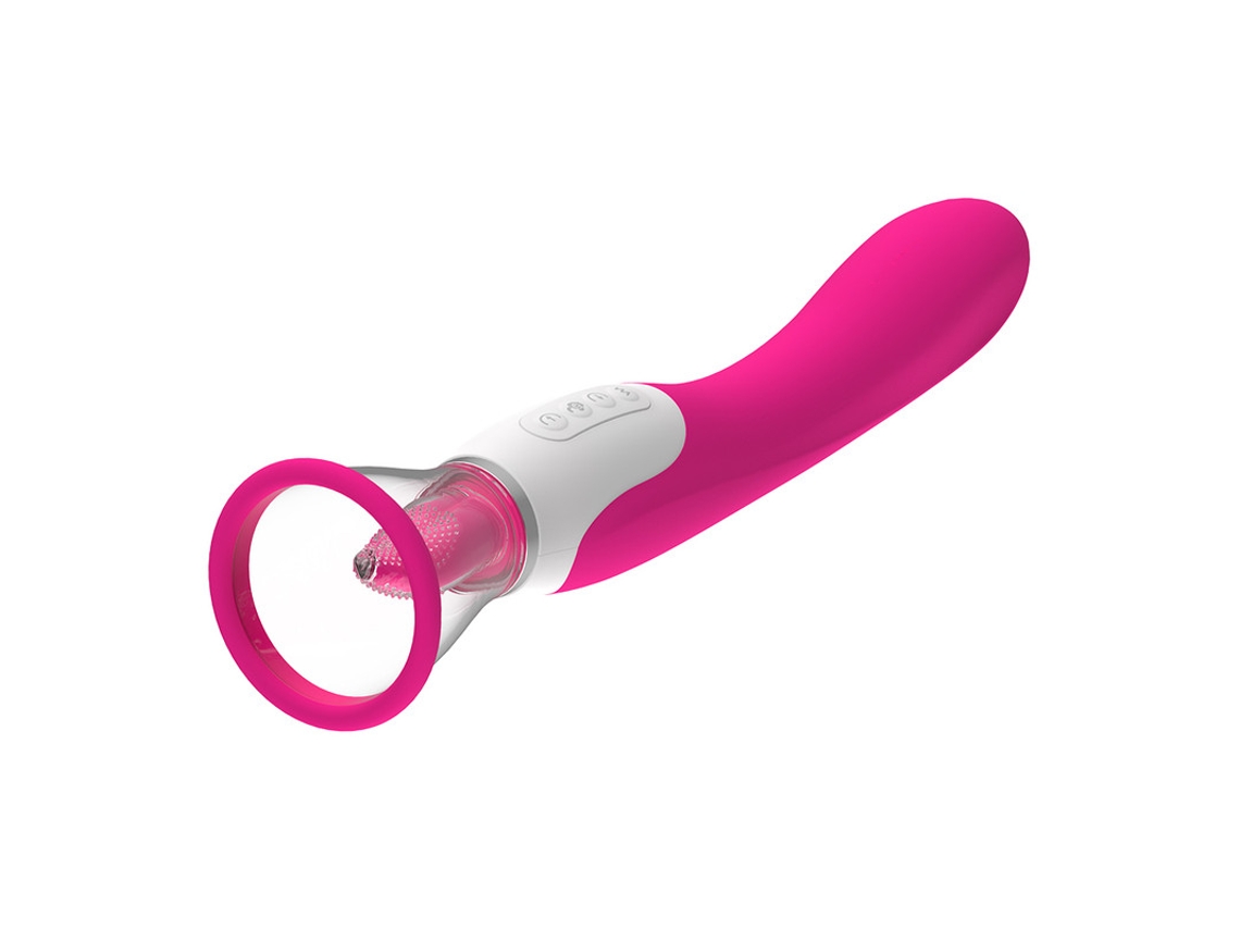 Vibrador De Masaje De Lengua Con Calefaccin Multifrecuencia Para Mujeres (rosa) Yizhood