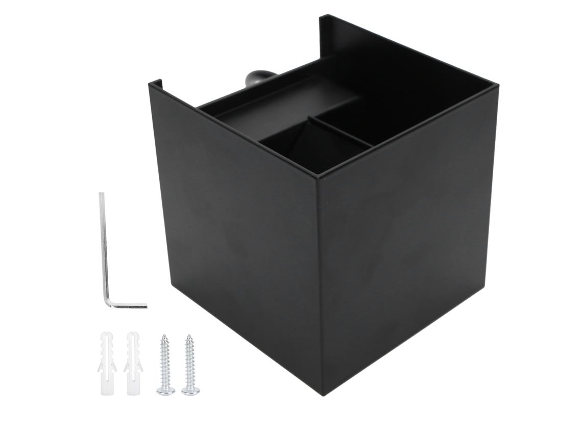 2026-lámpara De Pared Led 12w Exterior Ip65 Impermeable Cuadrada Para Jardín Decoración Iluminación
