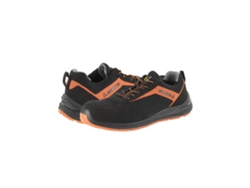 Zapato Seguridad S1P Esd Flex Negro / Naranja