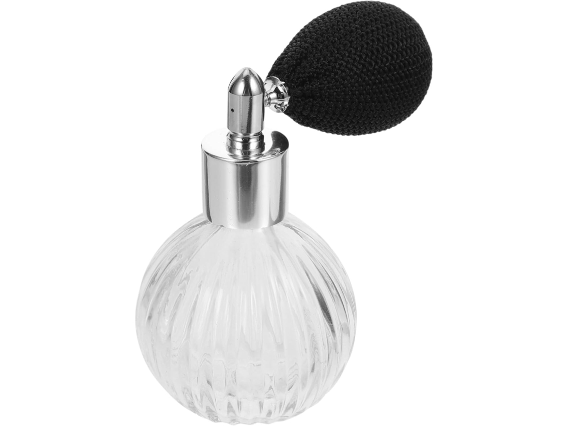 Frasco De Perfume Pequeño, Reutilizable Y De Estilo Vintage Para Aceites Perfumados - Transparente