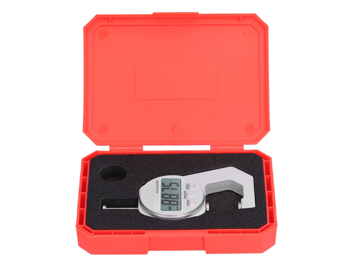 Medidor De Espesor Digital Lcd De 0-10 Mm Con Bajo Consumo De Energía Y Material Duradero.