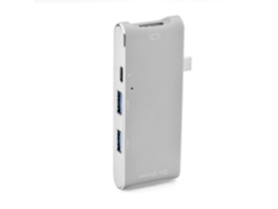 Estación De Acoplamiento Usb-c (salida Hdmi, Carga Pd) Estación De Acoplamiento Usb3.1 6 En 1 Con Puerto Usb3.0, Lector De Tarjetas Sd/tf