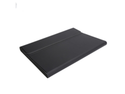 Funda de piel sintética desmontable con teclado Bluetooth y panel táctil para Samsung Tab S7 T870 T875, color negro y dorado claro.