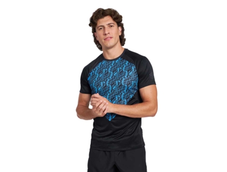 Camiseta de Hombre para Fitness UMBRO Graphic Azul (XL)