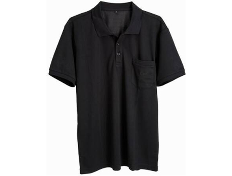Polo para Hombre JUCAD Negro para Golf (XXXL)