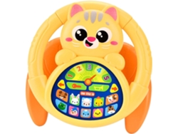 Volante Juguete Educativo Chrui Forma De U Con Luz Y Música (gato)