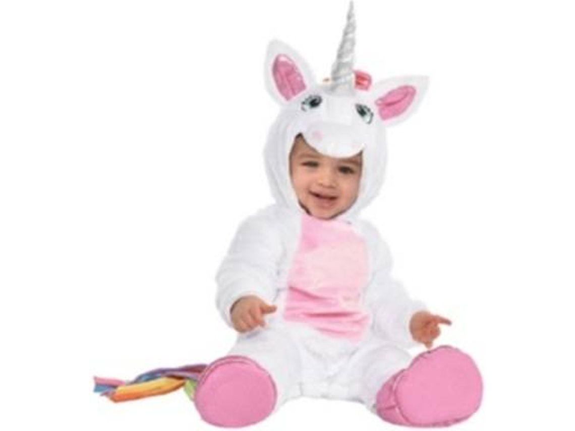 Disfraz de Niña L. PINTO PARTY Unicornio (1 año)