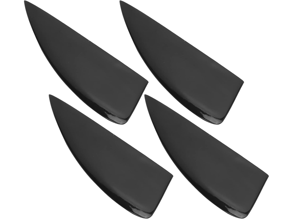 Conjunto De Alerones De Planche Surf Flexibles En Plastique, Leggers Y Durables En Sur La Plage