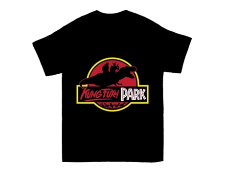 Camiseta ROCKINSTONE Kung Fury Park Algodón para Hombre (3XL)