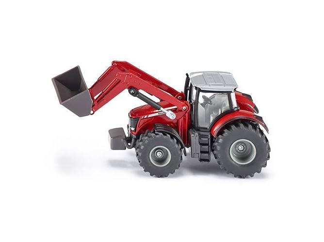 Vehículo SIKU Massey- Ferguson con el cargador frontal