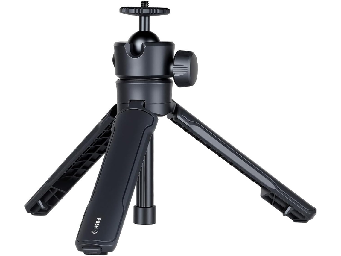 Trípode Compacto Y Extensible Para Cámaras Y Smartphones - Rotación De 360° - Altura Ajustable