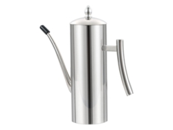 Dispensador de aceite de acero inoxidable 304, a prueba de fugas, boquilla larga, 1000 ml, para uso en cocina, vinagre, salsa de soja | Sin marca