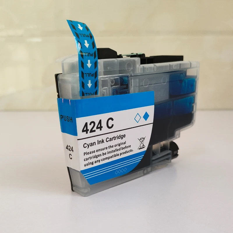 C 1pclc424 Standard Ink Cartridge Compatible For Brother 424 Lc424 Dcp-j1200dw Printer