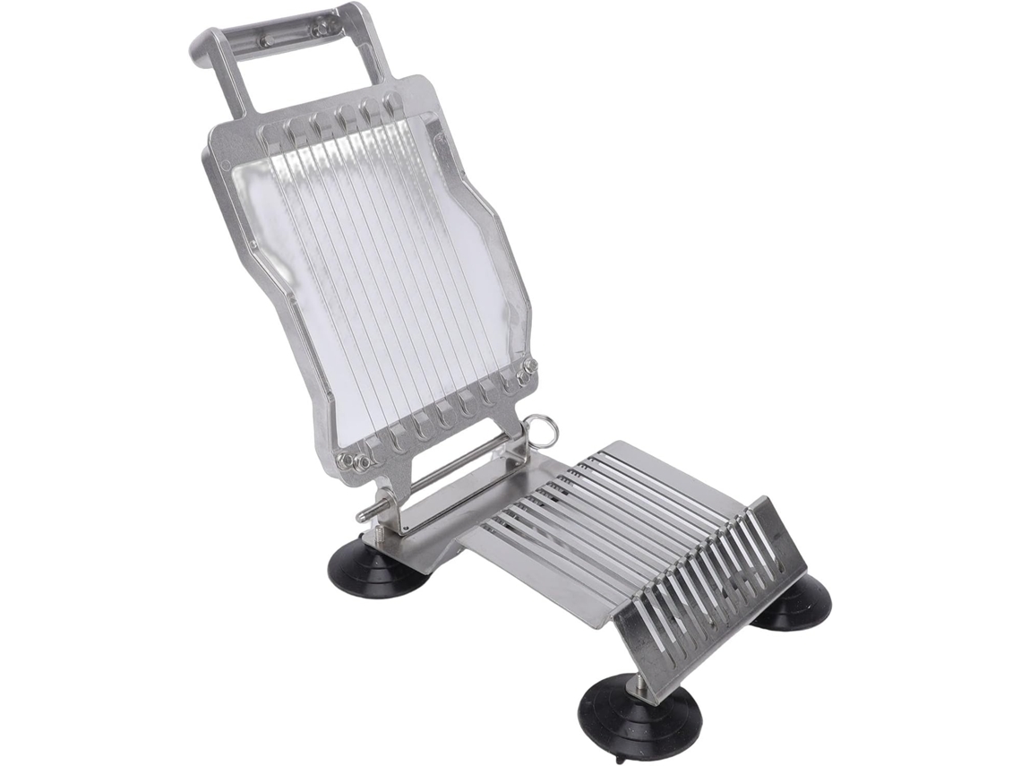Cortadora comercial de queso y mantequilla con alambre, acero inoxidable 316, estructura de aleación de aluminio.