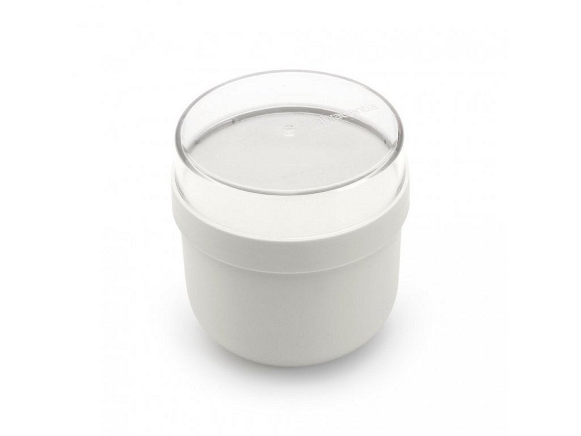 Envase Mediano Para Sopa 0,5L Fiambrera 0,5L Gris Claro