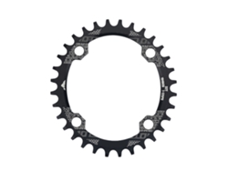 Plato para bicicleta elíptica (compatible con BCD de 104 mm, una sola velocidad)