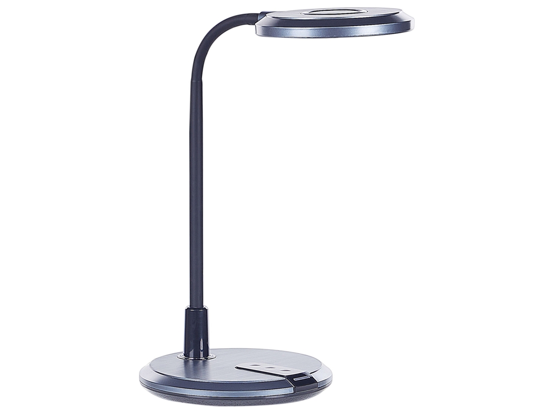 Lámpara de oficina BELIANI Columba de Material sintético Negro 19x19x43