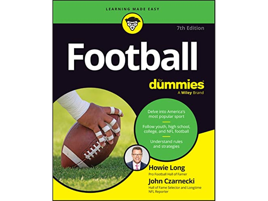 Libro Football For Dummies, USA Edition de Howie Long e John Czarnecki (Inglés)