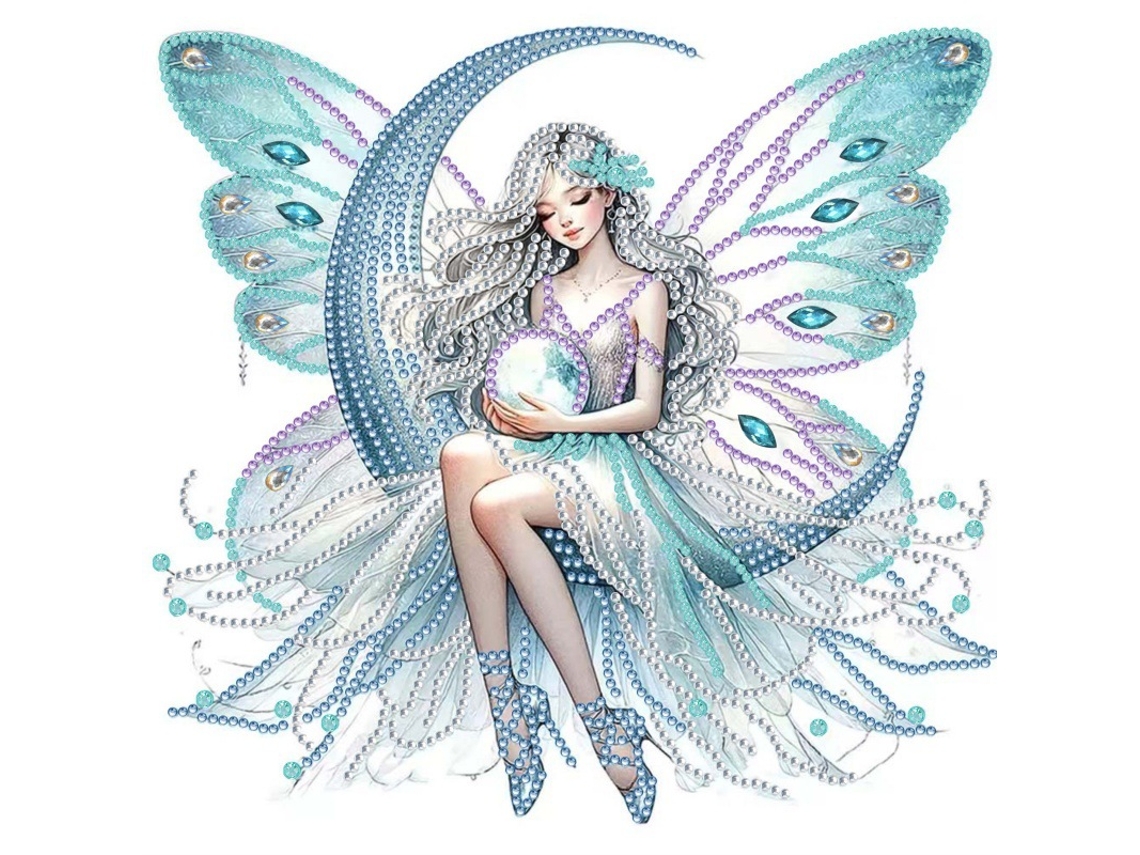 Pintura de diamante SIURN Ab71, manualidades, decoración del hogar (30 x 30 cm)