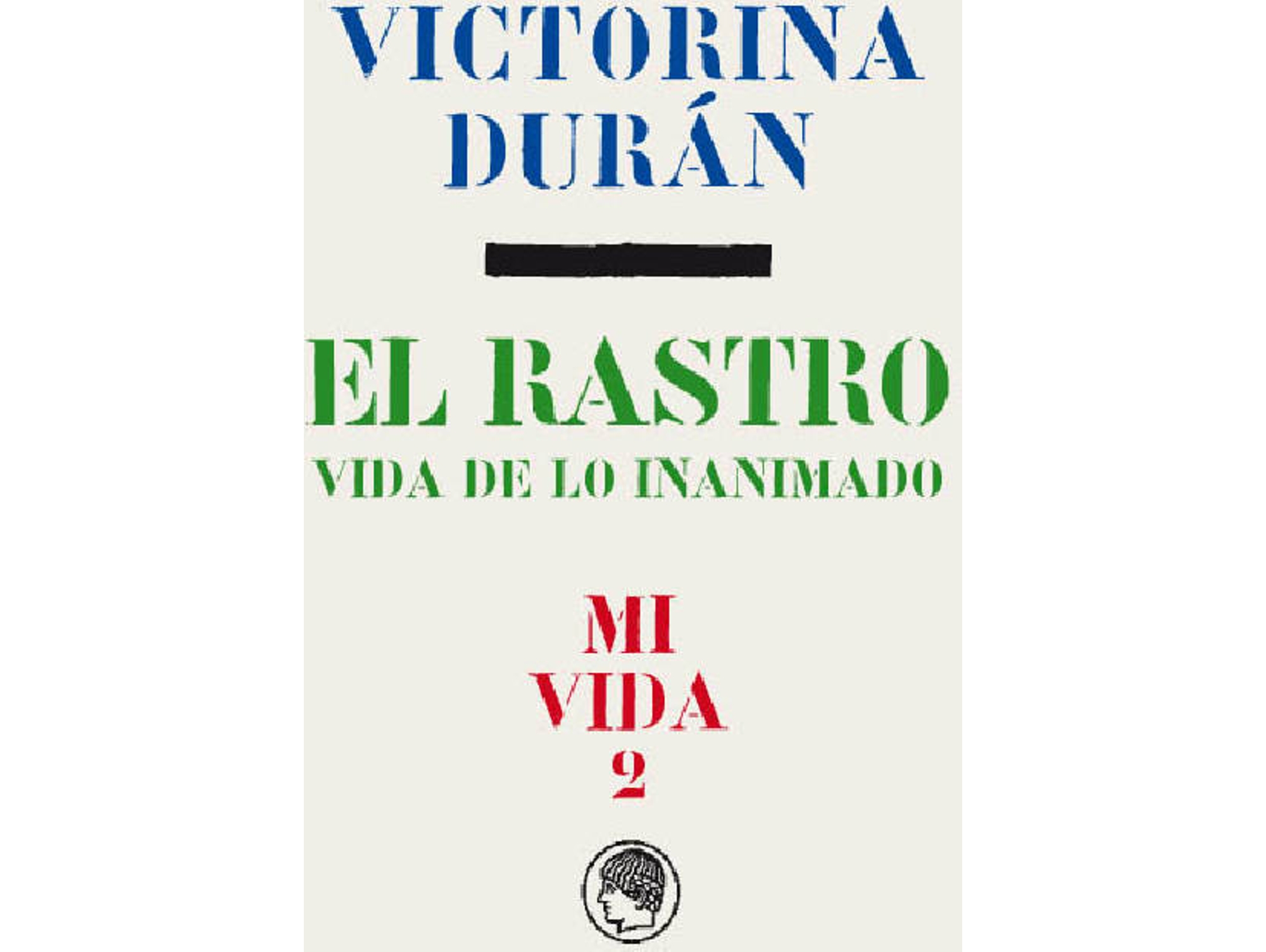 Libro El Rastro.Vida De Lo Inanimado de Victorina Durán (Español)
