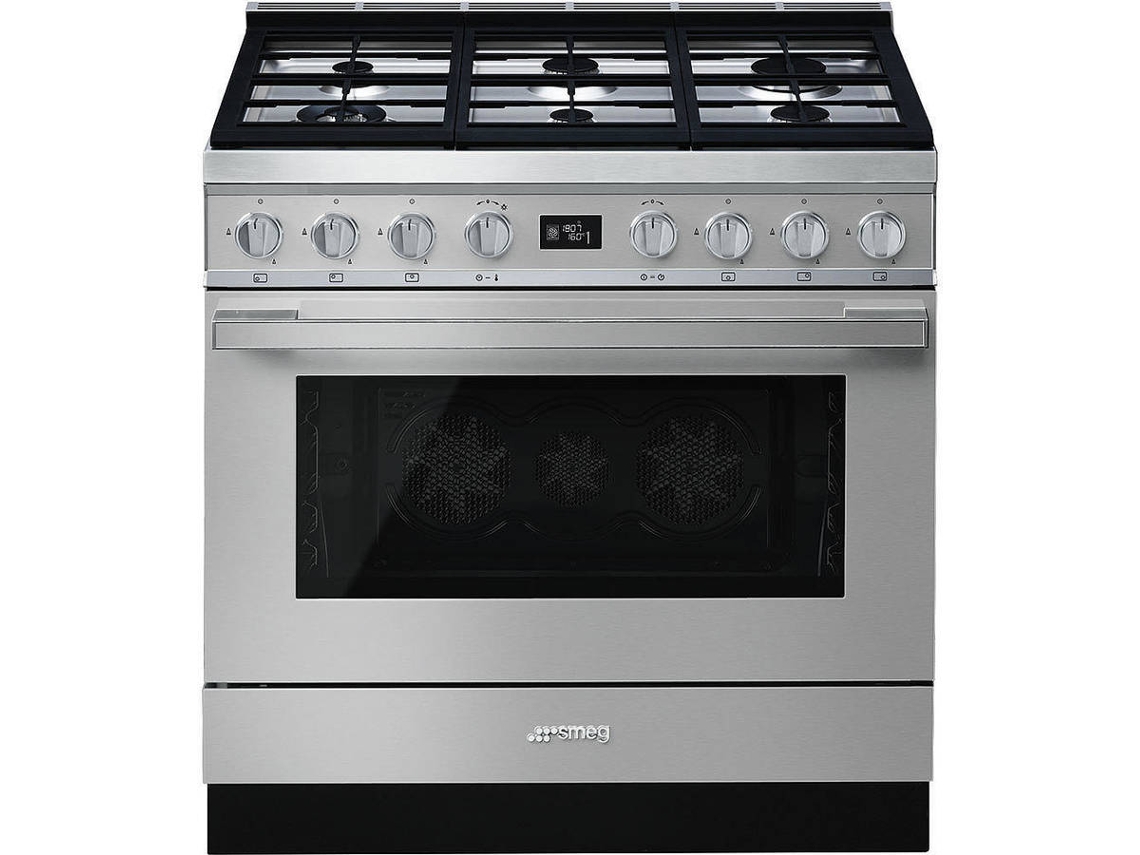 Cocina SMEG CPF9GPX (115 L - Eléctrico y Gas Natural - Inox)
