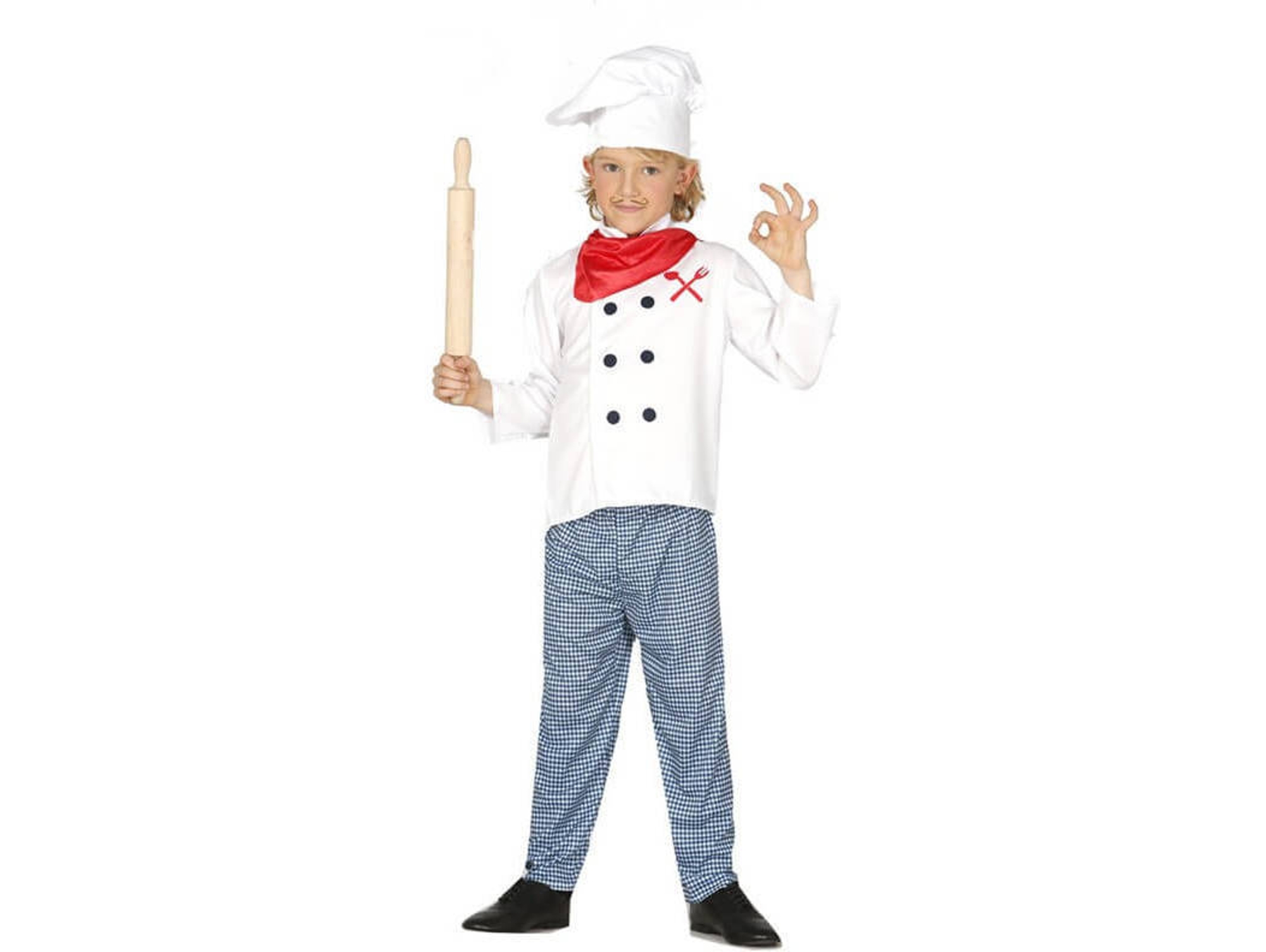 Disfraz de Niño DISFRAZZES Cocinero Infantil (Talla: 5 a 6 años)