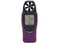 Anemómetro Portátil Con Medición De Temperatura Y Humedad Para Meteorología Y Agricultura
