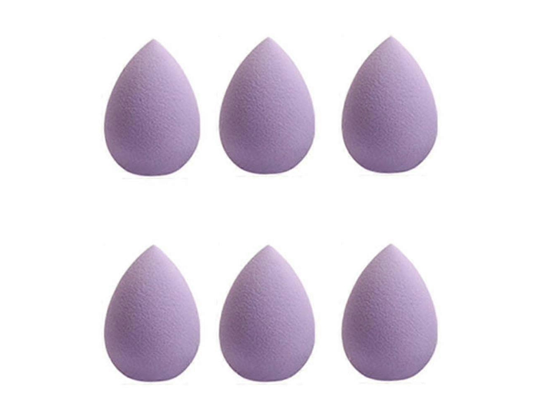 Esponjas de maquillaje Sunrain para difuminar bases, compatibles con bases líquidas, en crema y en polvo, súper suaves, talla L Everley891