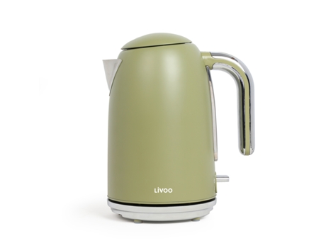Tetera Eléctrica LIVOO 1.7L 2200W Verde Dod180V