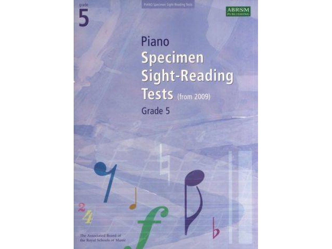 Partitura ABRSM Piano Specimen Sight-Reading Tests - Grade 5 (Para Piano - Idioma: Inglés)