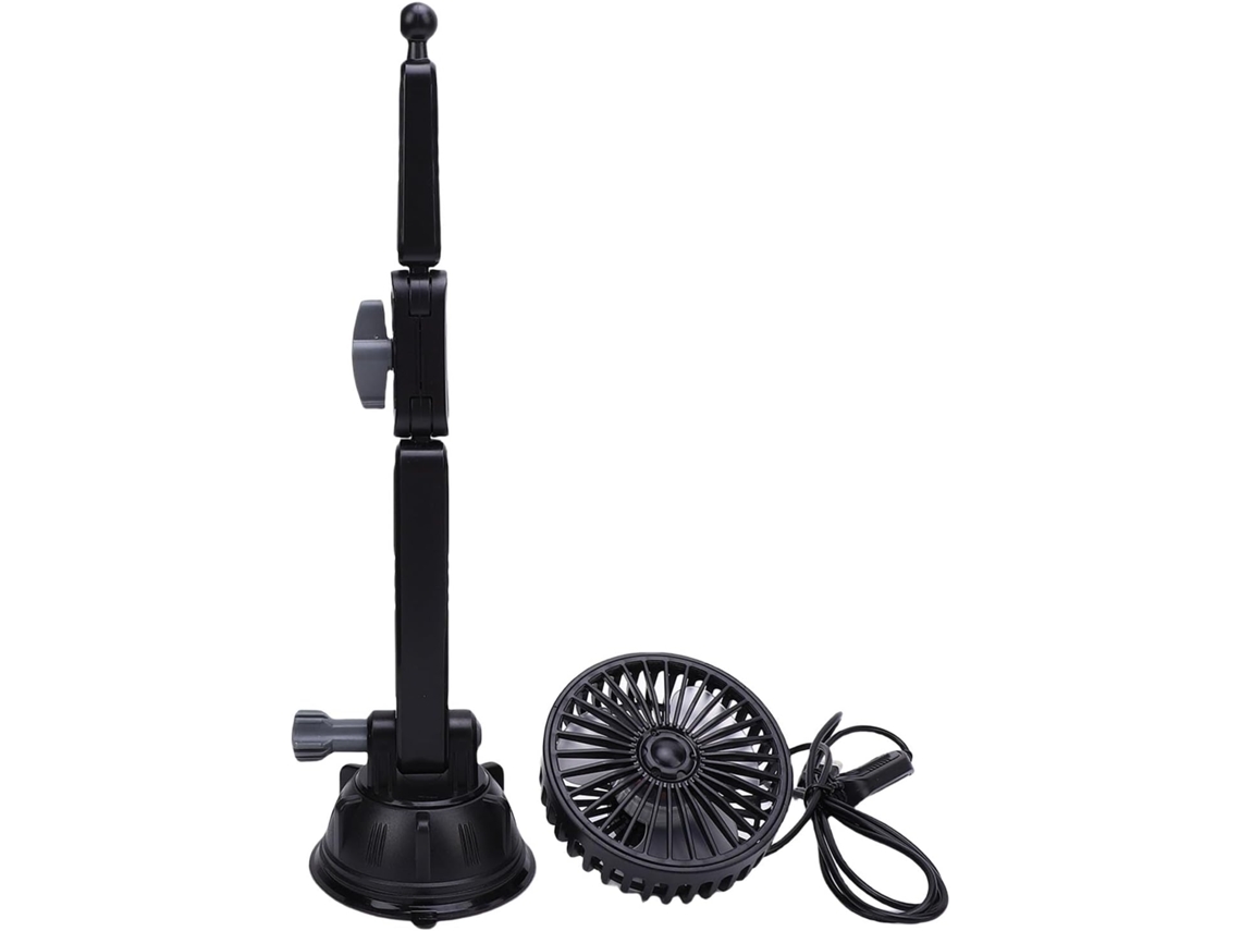Ventilador Usb Silencioso Y Potente Con Ventosa Y 3 Velocidades.