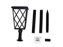 Lámpara Solar Led De Jardín, Para Exteriores, Resistente Al Agua, Para Caminos, Paisajes, Decoración, Luz Cálida.