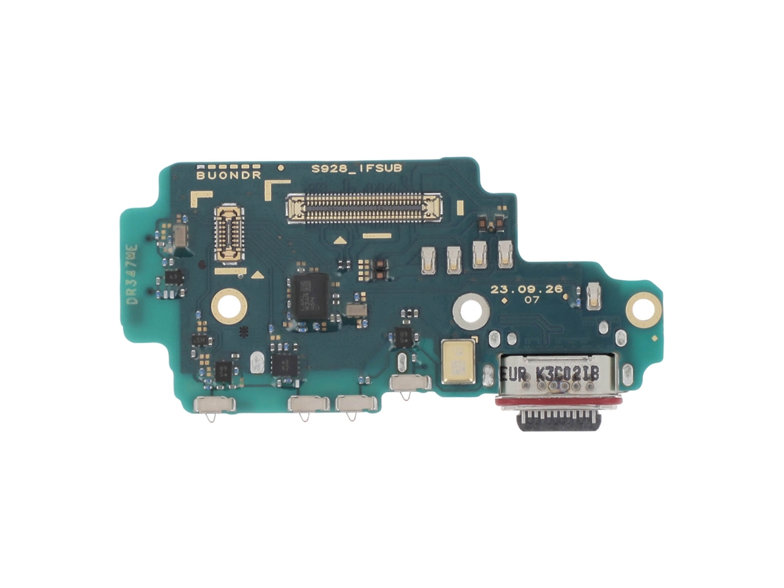 Conector de Carga Para Samsung Galaxy S24 Ultra Puerto de Microfono Usb C, Service Pack Original Negro Samsung
