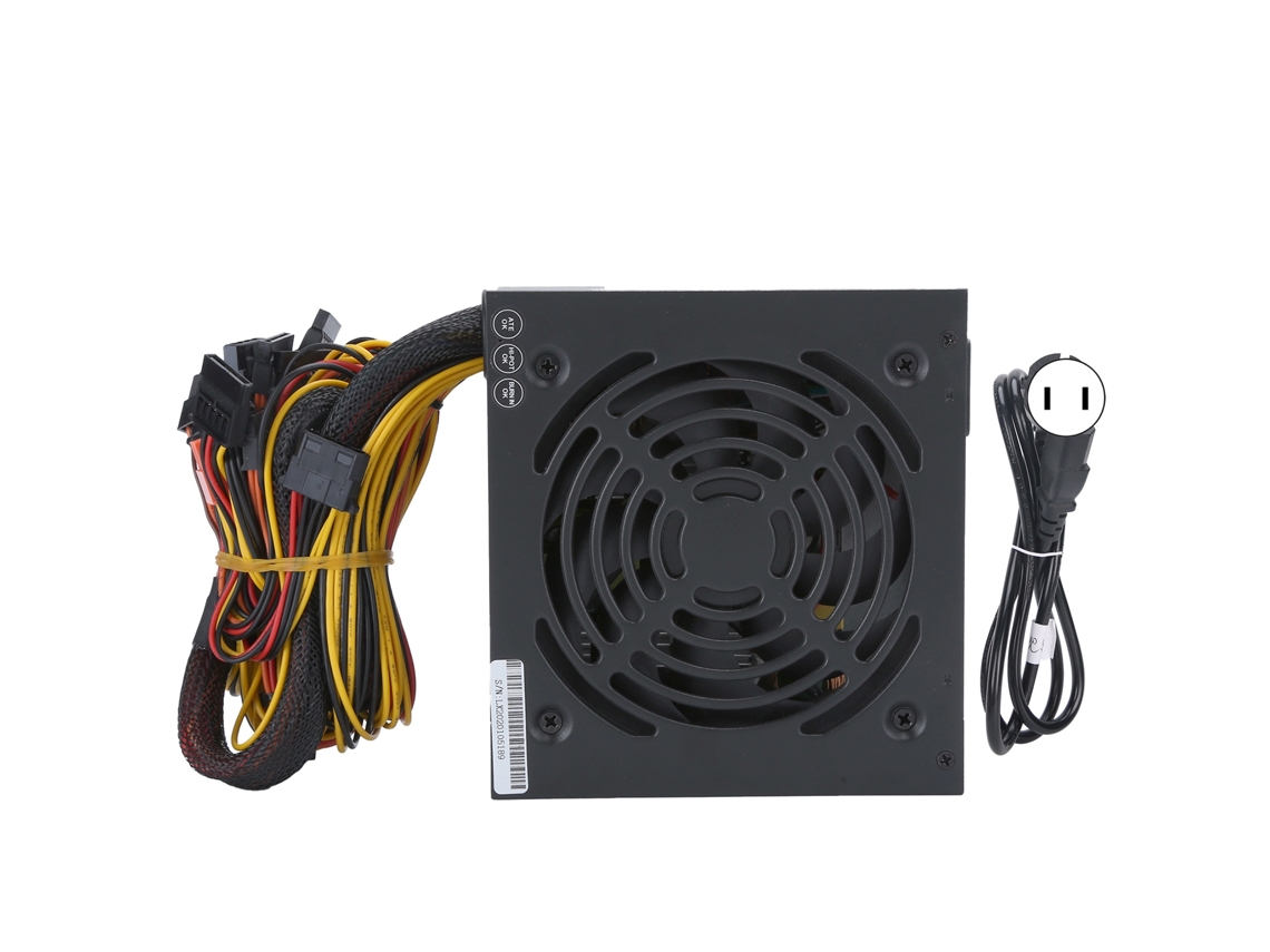 Fuente De Alimentación Para Computadora De 600w Con Ventilador Silencioso Atx 24-pin Accesorios De Escritorio