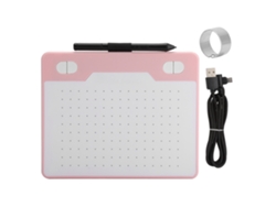 Tableta De Dibujo Gráfico Digital Portátil Para Escritura Manual Para Teléfono Y Computadora Rosa