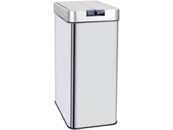 Basurero KITCHEN MOVE (Gris - Acero inoxidable - 58 L)