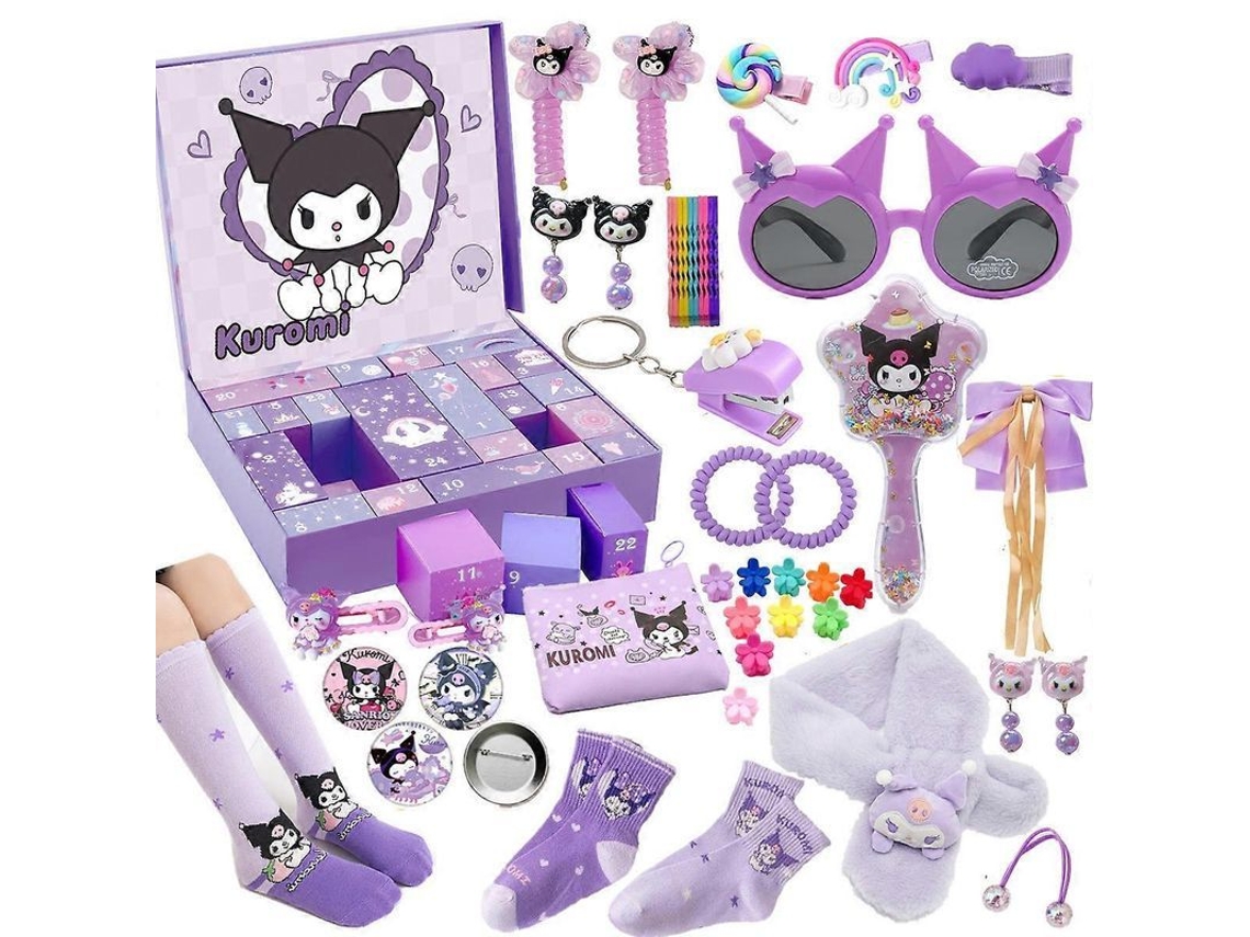 Calendario De Adviento De Navidad Sanrio Kuromi My Melody Labubu Qc 86 Coulombe Music Caja Sorpresa