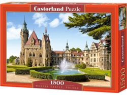 Puzzle CASTORLAND Moszna Castle, Poland (1500 Piezas)