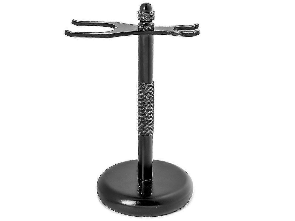 Porta cuchillas y brochas cromado, soporte para maquinilla de afeitar de seguridad, un regalo para tu hombre. Hengjian