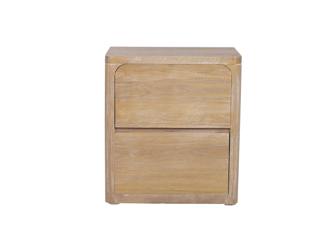 Mesita De Noche Madera De Pino 55x40x62cm