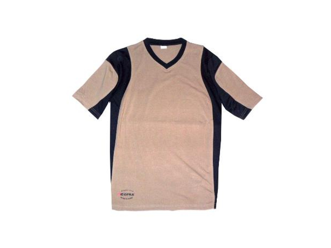 Ropa camiseta java beig m/corta t/  m v080