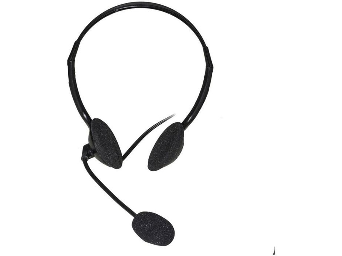 Auriculares LKHS03 Auriculares con Micrófono Ajustable Conector 1 X 3.5mm y Control de Volumen LINK